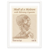 Skull of a Skeleton with Burning Cigarette - Vincent van Gogh (1885–86) thumbnail
