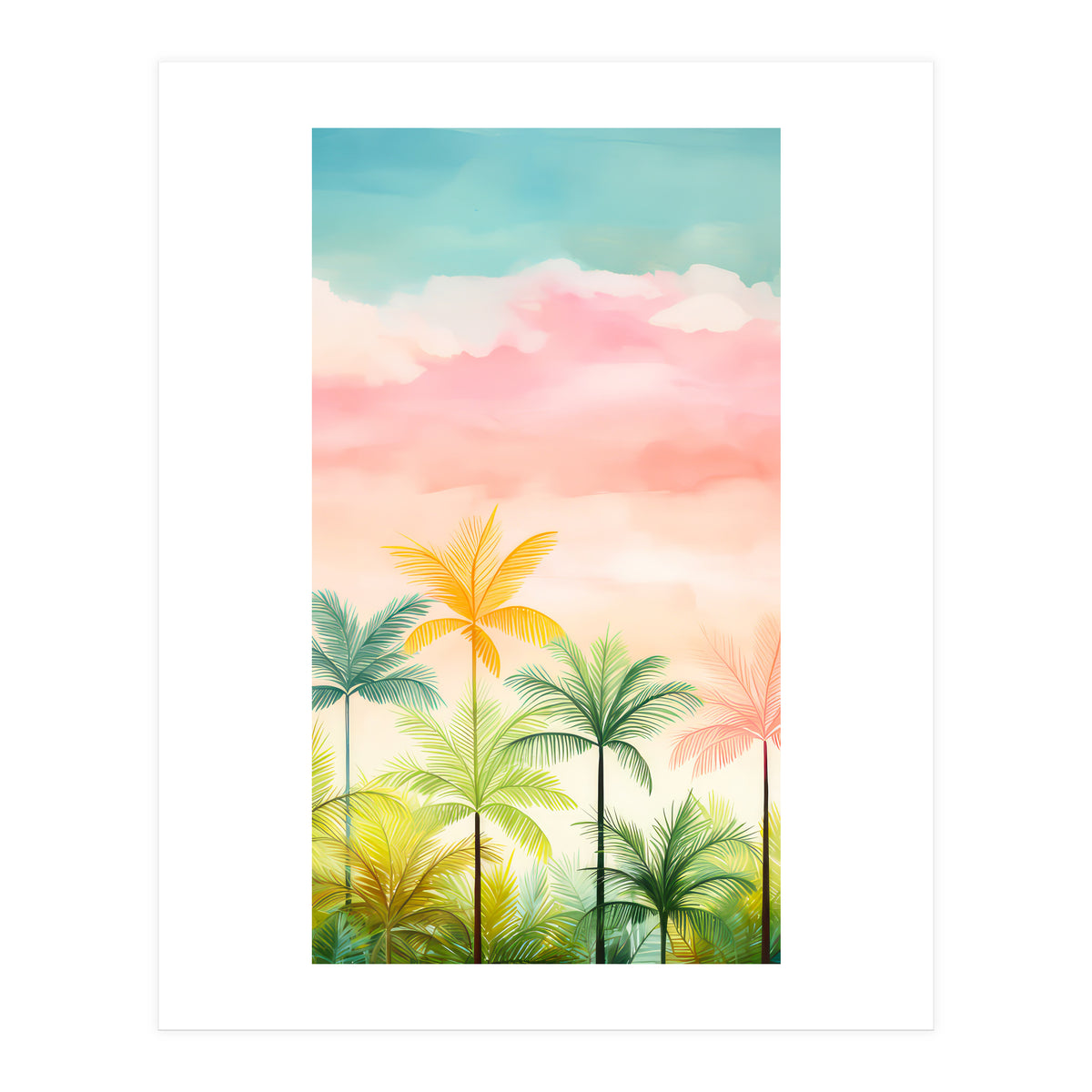 Palm Trees (Print Only)