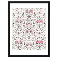 Bohemian Garden Pink Pattern