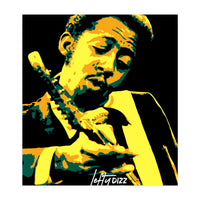 Lefty Dizz American Chicago Blues Guitarist Legend (Print Only)