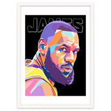King Lebron James art thumbnail