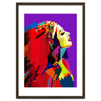 Apache Woman Pop Art Wpap