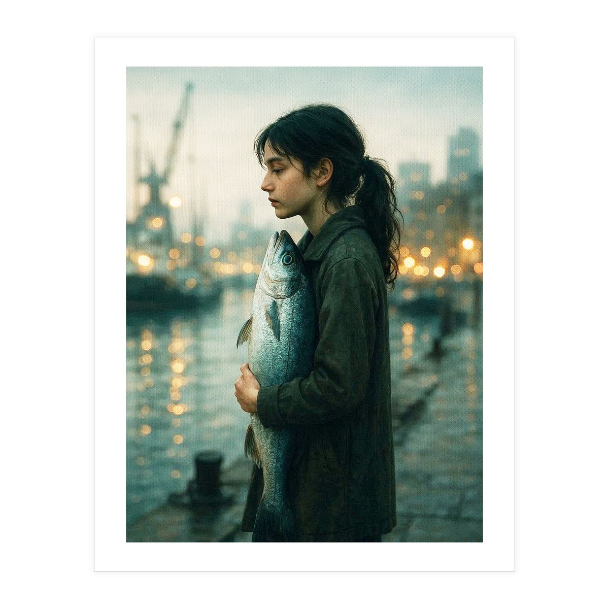 Fish In Hand 08 (Print Only)