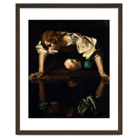 Caravaggio – Narcissus (ca. 1600) | Dramatic Baroque Masterpiece