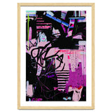Wild Child Abstract Acrylic Colorful Arthaus Michelle Williams thumbnail