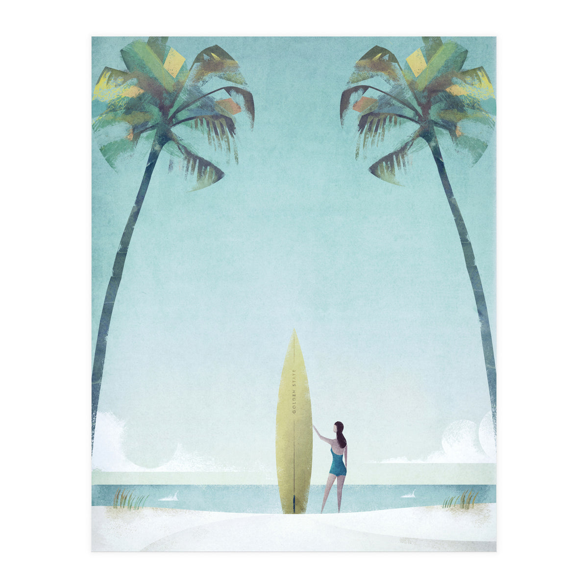 Surf Girl II (Print Only)