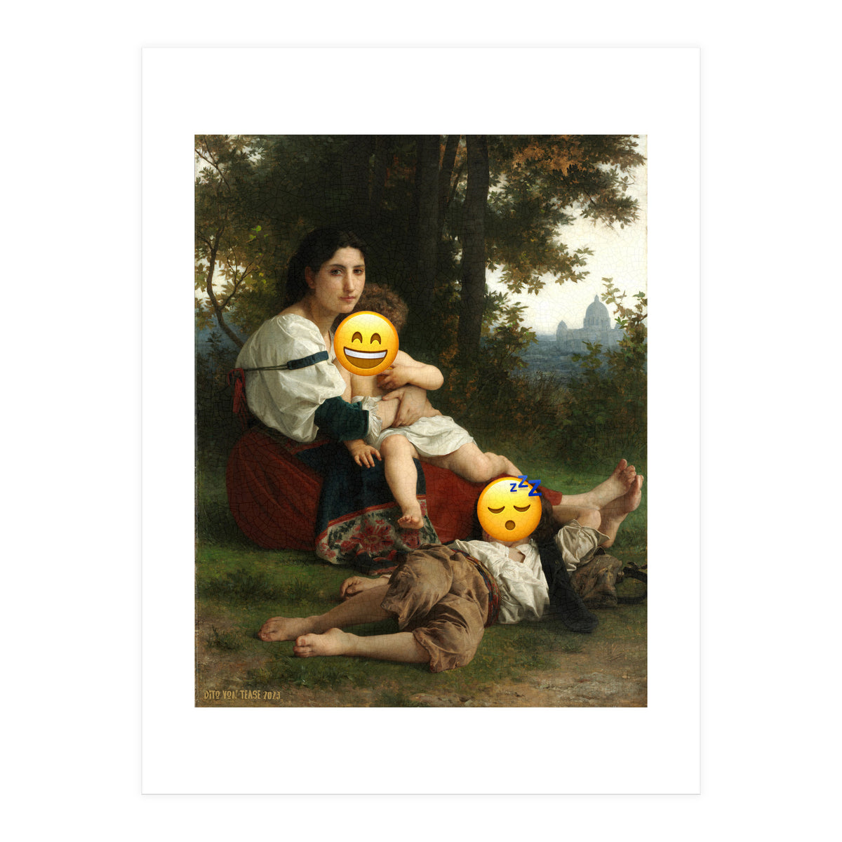 Emoji painting 6 (Print Only)