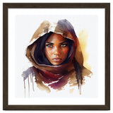 Watercolor Tuareg Woman #3 thumbnail