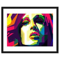 Julianne Moore Film Actress Pop Art WPAP