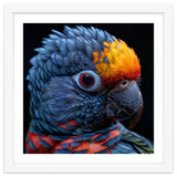 Close Up Vibrant Parrot Eye thumbnail