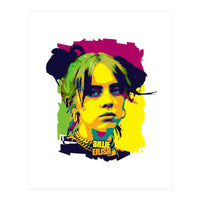 Billie Eilish American Singer (Print Only)