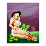 Sexy Pinup Gil Fell On Cactus From A Horse (Print Only) thumbnail
