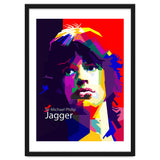 Sir Michael Philip Jagger Pop Art Wpap thumbnail