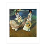 Joaquín Sorolla / 'Walk on the Beach', 1909, Oil on canvas, 205 x 200 cm. (Print Only) thumbnail