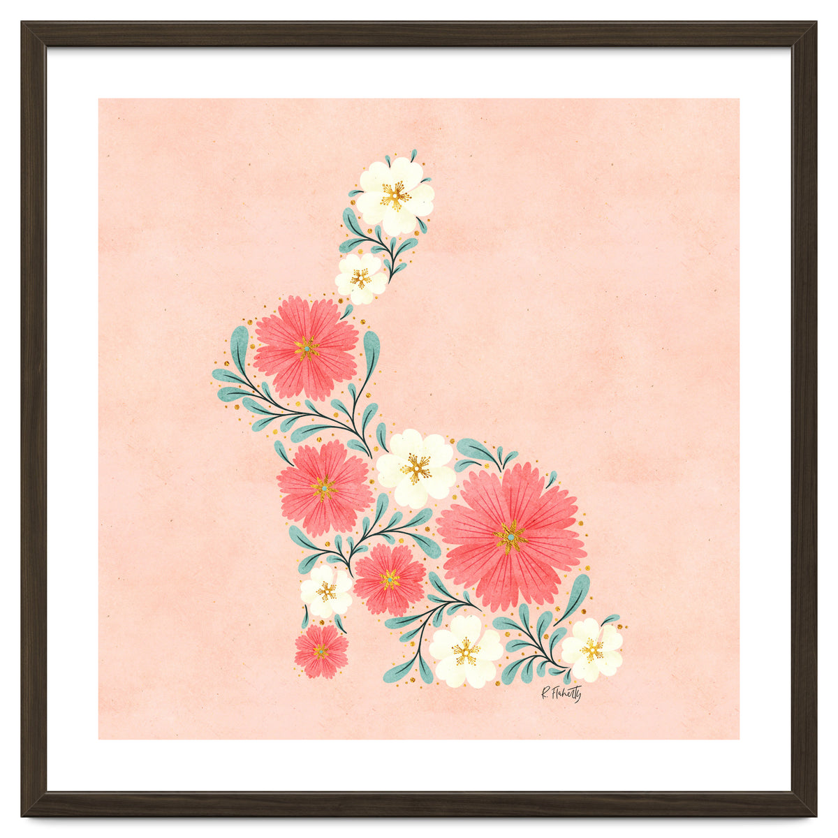 Flower Filled Rabbit