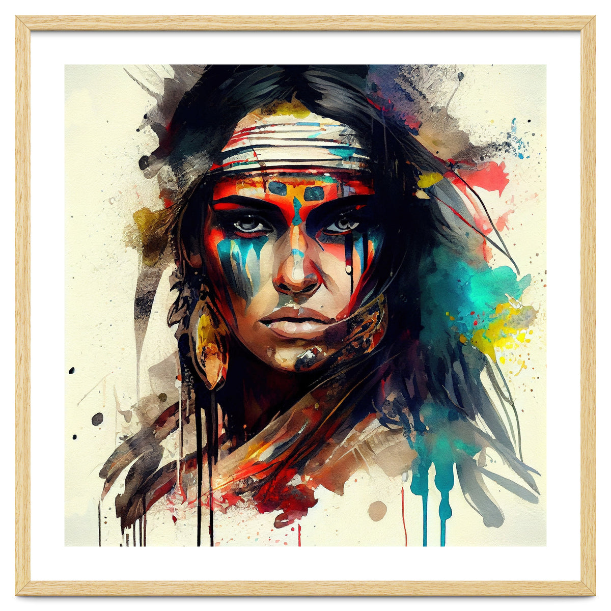 Powerful American Native Woman #2