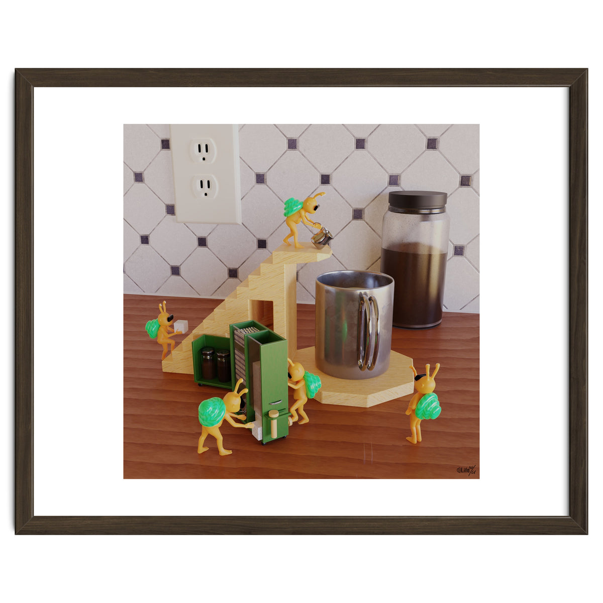 Coffee Support - angle #1 (Lwuba 038 Coffee Support 01)