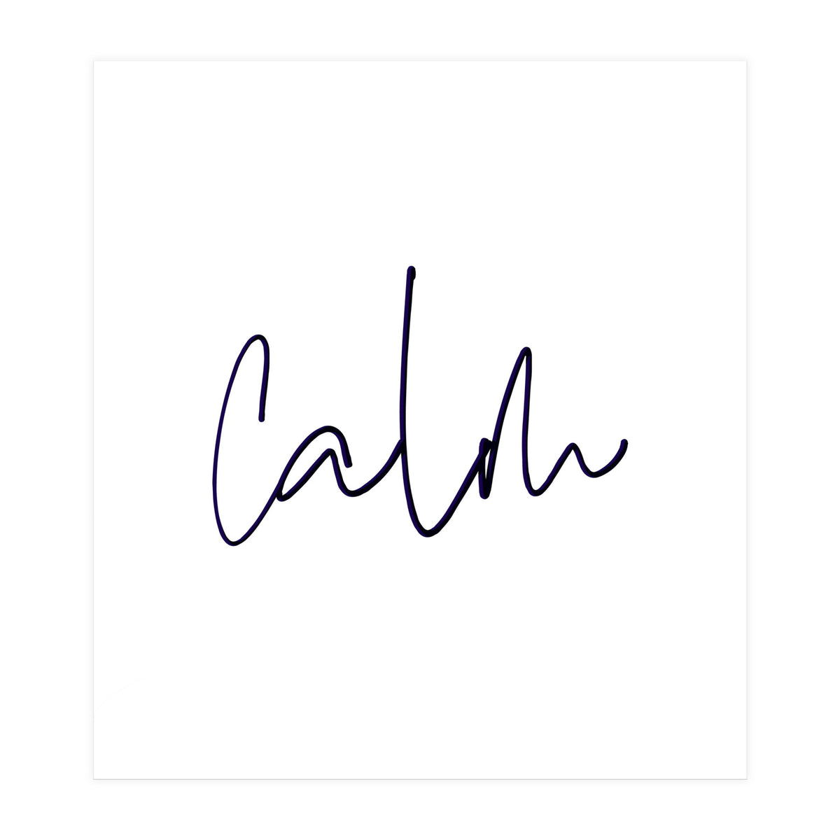 Calm (Print Only)