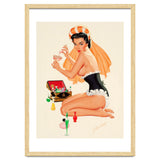 Young And Beautiful Witch Preparing A Love Portion thumbnail