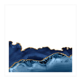 Navy & Gold Agate Texture 26  (Print Only) thumbnail
