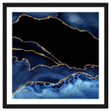 Navy & Gold Agate Texture 14 thumbnail
