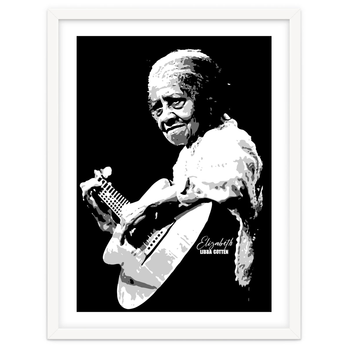 Elizabeth Cotten Folk and Blues Musician Legend