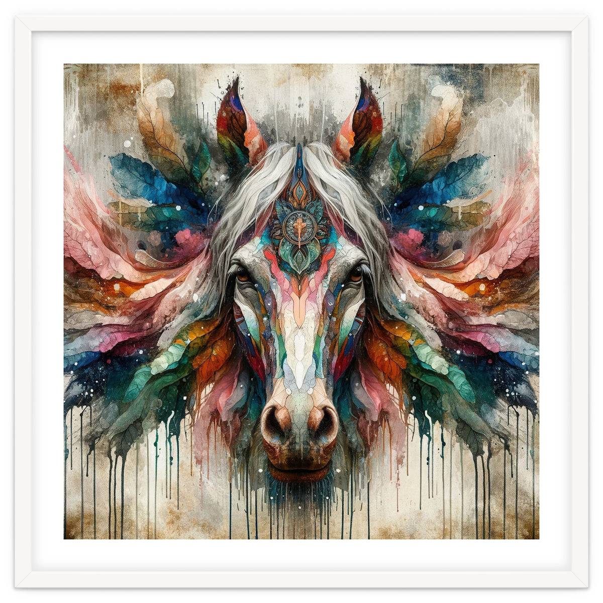 Ornate Horse Portrait