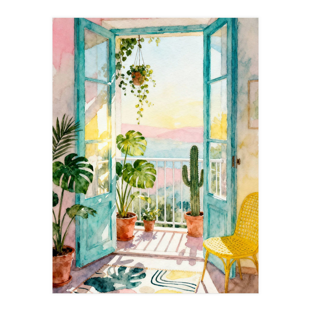 Matisse Inspired Chill (Print Only)