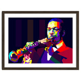 John Coltrane Jazz Musician Pop Art WPAP thumbnail