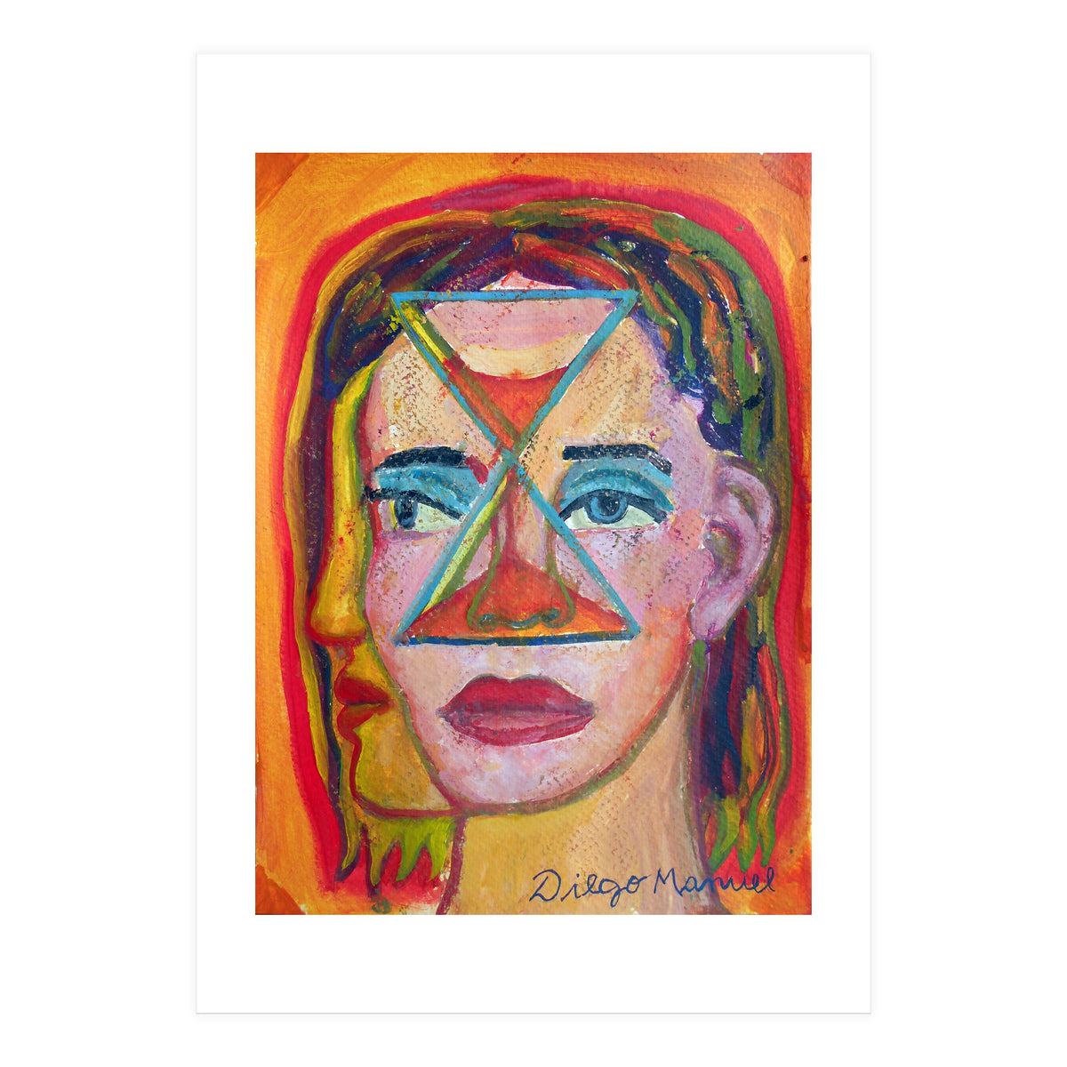 Cabeza De Mujer 15 (Print Only)