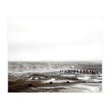Tourists looking at the geyser - Iceland (Print Only) thumbnail