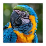 Close Up Blue And Yellow Macaw Parrot Face (Print Only) thumbnail