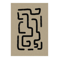 Minimalist Black Lines (Print Only)