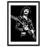 Tony Iommi American Musician Legend In Grayscale thumbnail