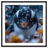 Close Up Of A Gentoo Penguin In The Snow thumbnail