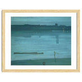 Nocturne, Blue and Silver: Chelsea, 1871 Canvas, 50,2 x 60,8 cm. thumbnail