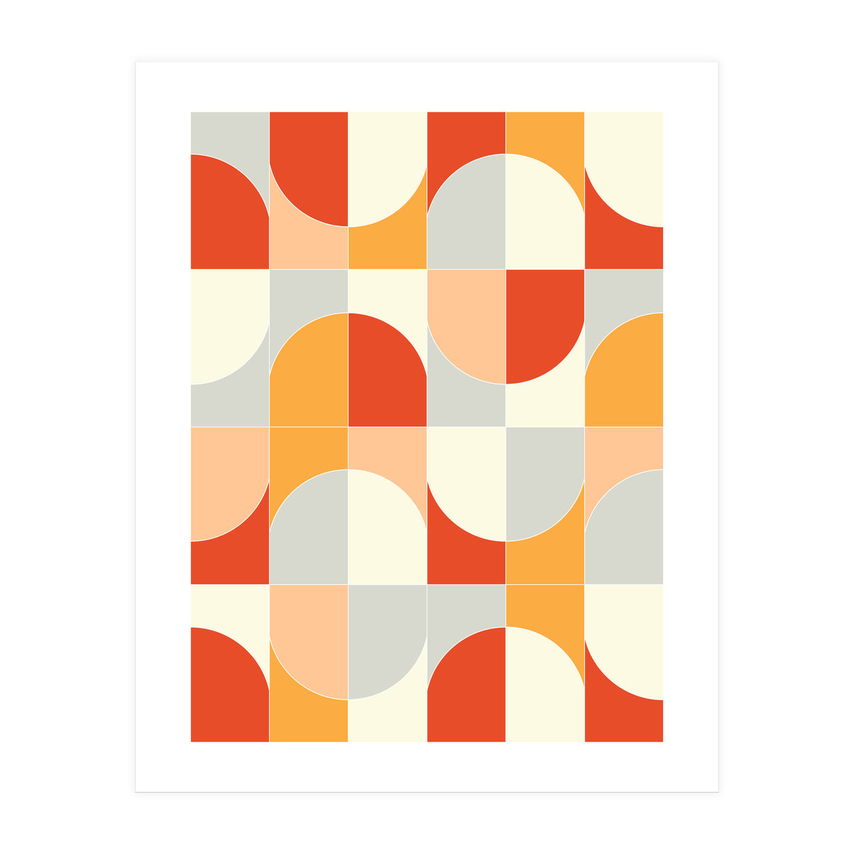 Bold Geo Tiles 02 (Print Only)