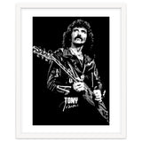 Tony Iommi American Musician Legend In Grayscale thumbnail