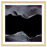 Black & Silver Glitter Agate Texture 04 thumbnail