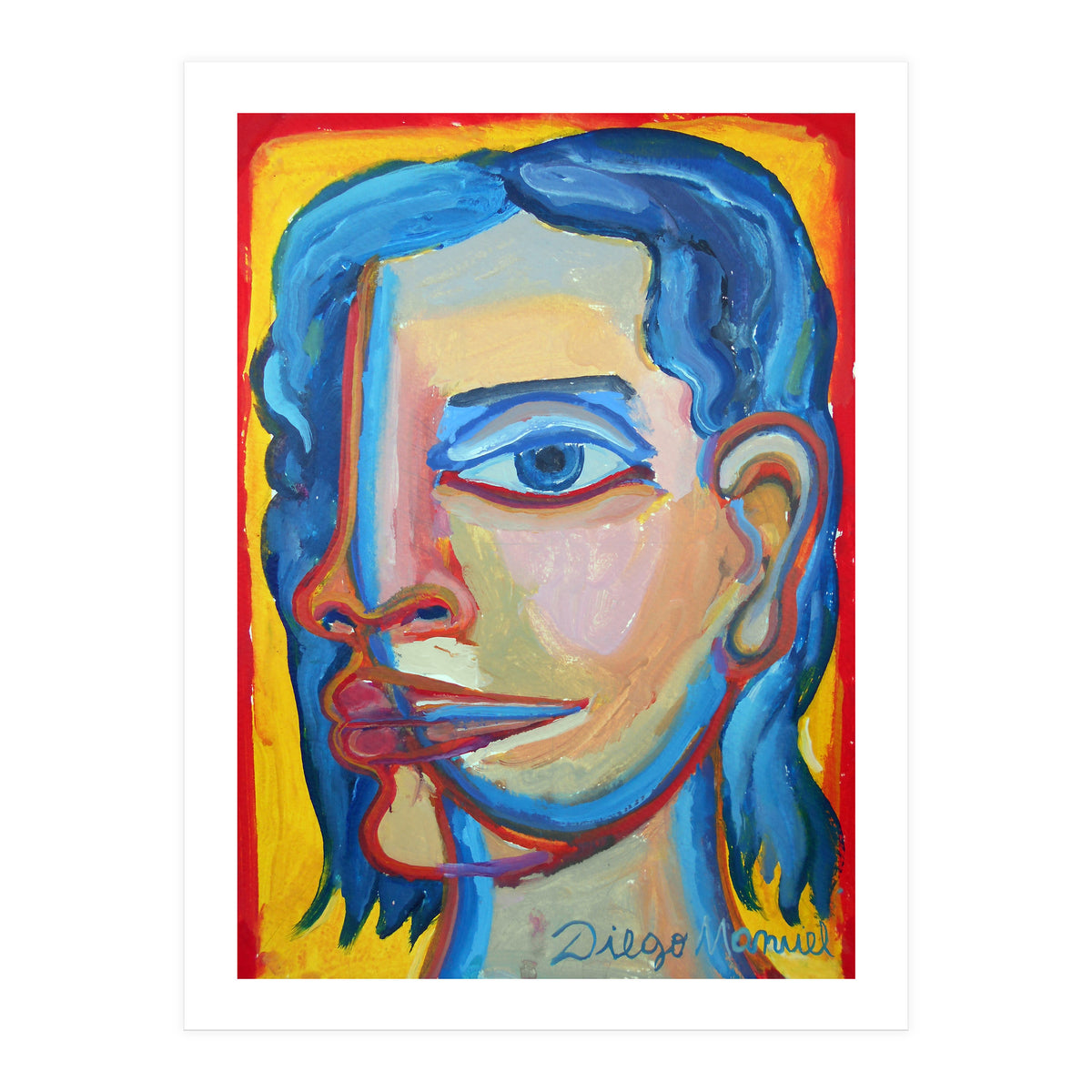 Cabeza De Mujer 28 (Print Only)