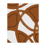 Abstract Brown and Black Lines (Print Only) thumbnail