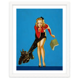 Pinup Girl And Dog Tricks thumbnail