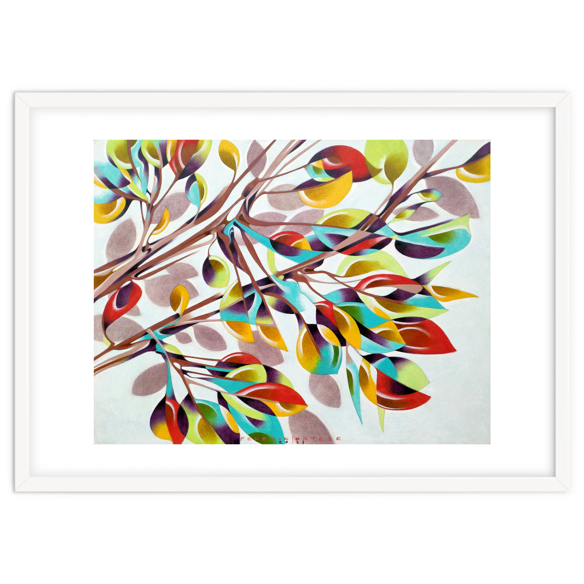 Under the shadow of a tree