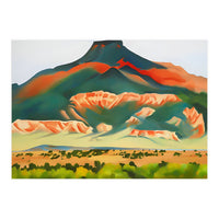 Georgia O’Keeffe – My Front Yard, Summer (1941) | Vibrant Southwestern Landscape in Modernist Style (Print Only)