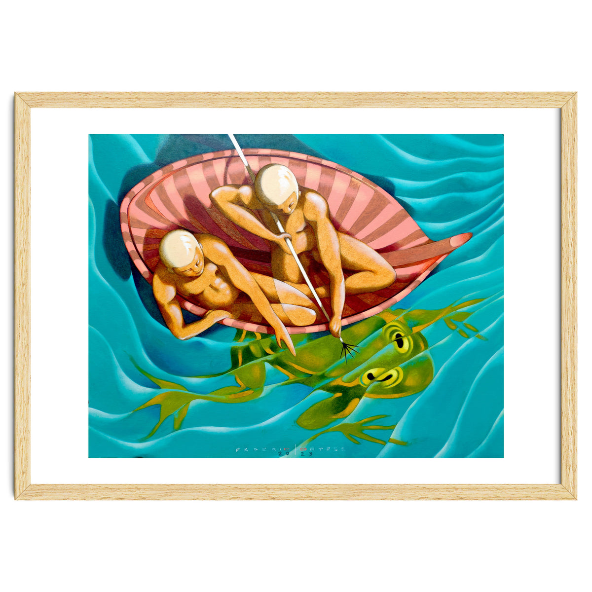 The capture of the giant frog