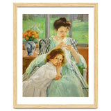 Young mother sewing, 1901 Canvas,92,4 x 73,7 cm. thumbnail