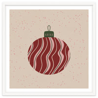 Christmas Globe with swirls