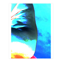 Aqua Fire |  Sea Wall (Print Only)
