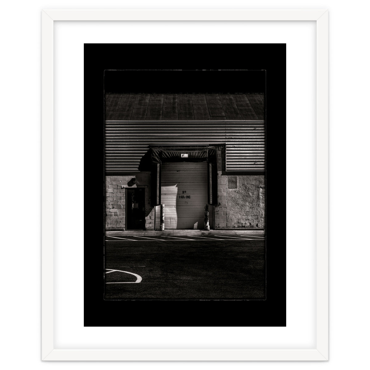 No Parking No 1 with Border