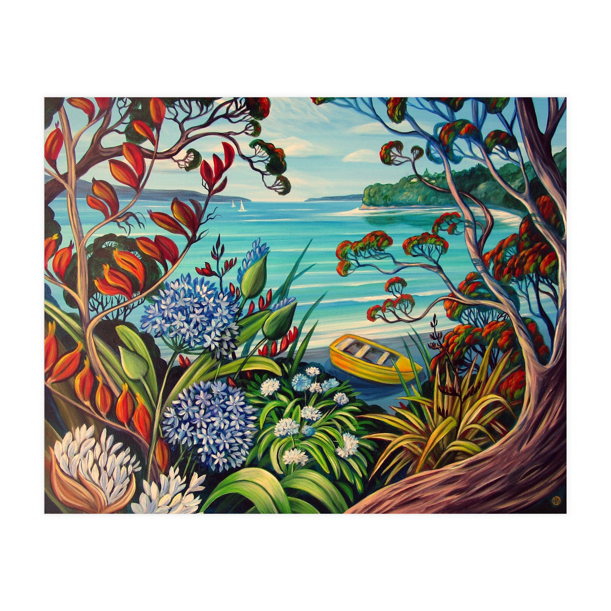 Snells Beach (Print Only)